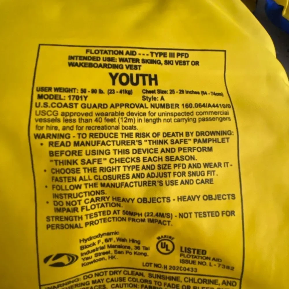 Children’s swimming vest